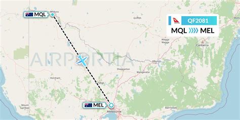 QF2084 Flight Status ( Melbourne to Mildura ).